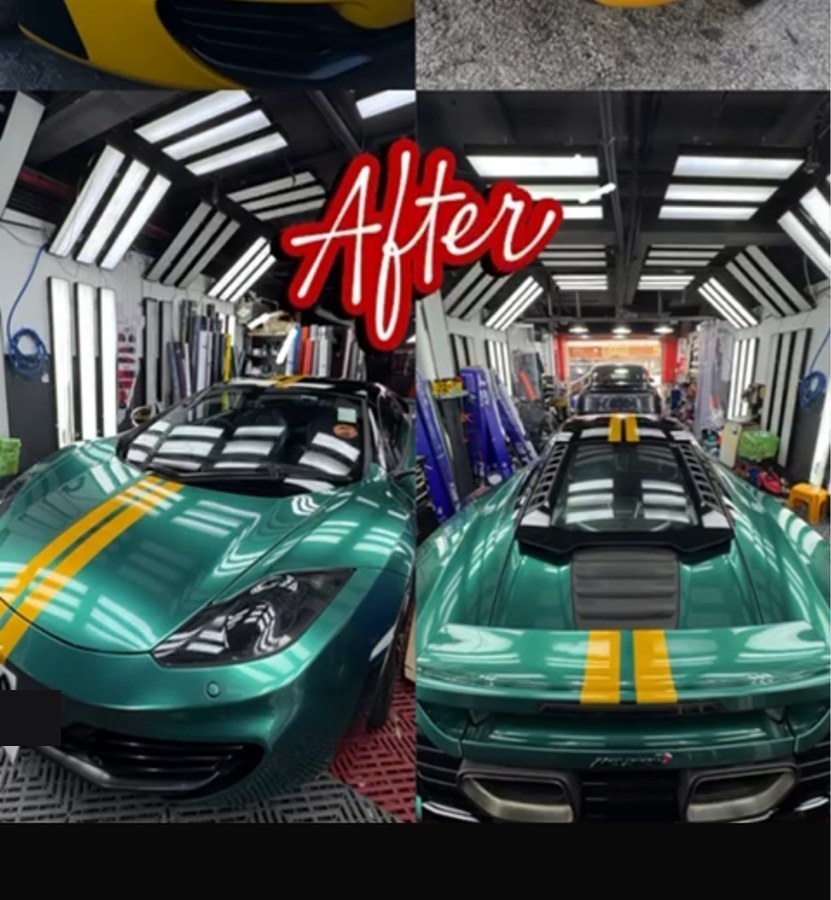 ZPAINT 汽車車身改色貼膜作品